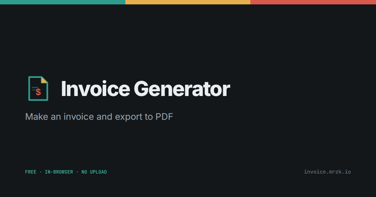 Invoice Generator